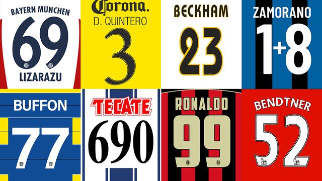 Número con historia: Ronaldo, Ronaldinho, Buffon y otras estrellas con dorsales raros [FOTOS]