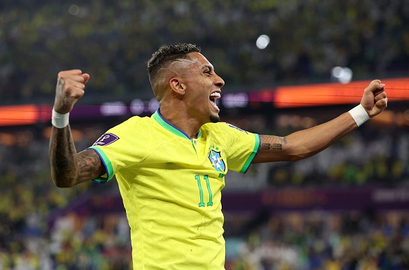 Raphinha fue convocado en reemplazo de Vinicius Jr.. (Foto: Getty Images)