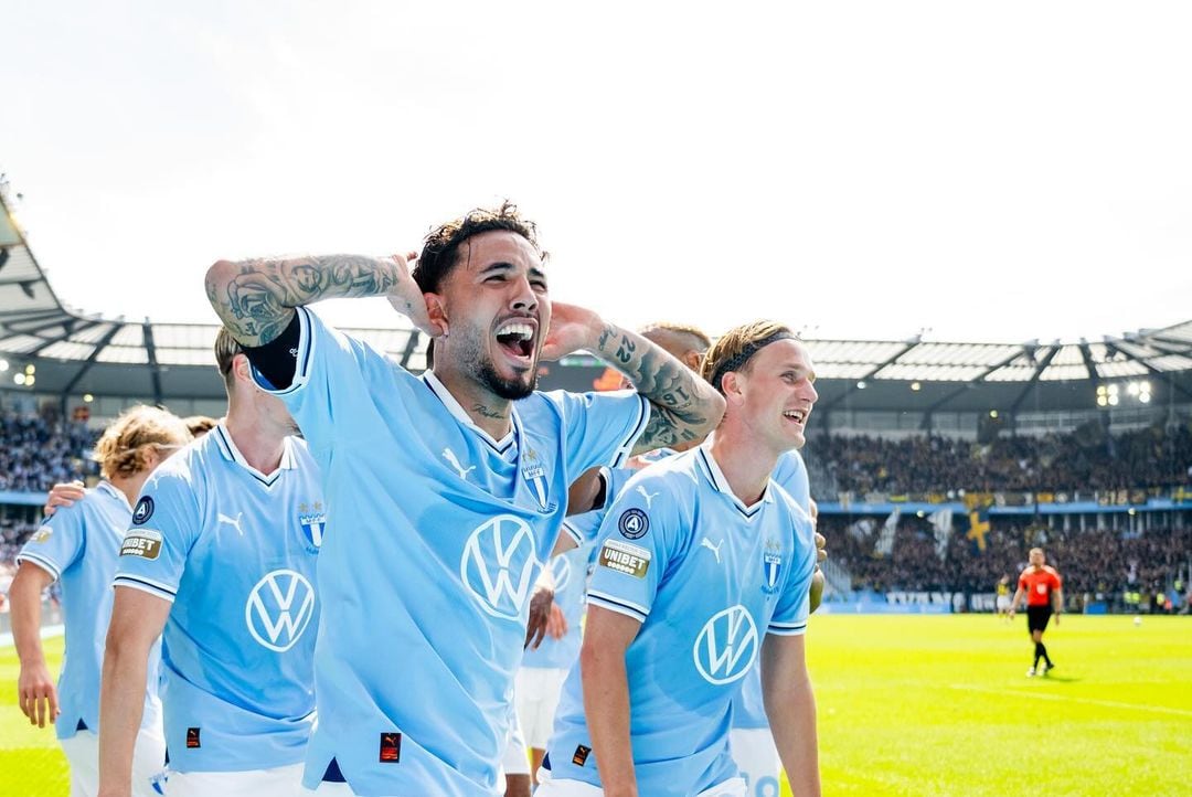 Sergio Peña ganó los primeros cuatro títulos de su carrera en Malmo. (Foto: Malmo)