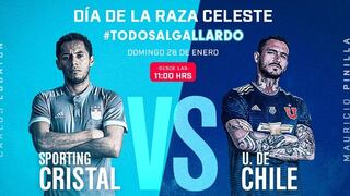 Sporting Cristal: U. de Chile confirmó su presencia en la 'Tarde de la Raza Celeste' con divertido tuit