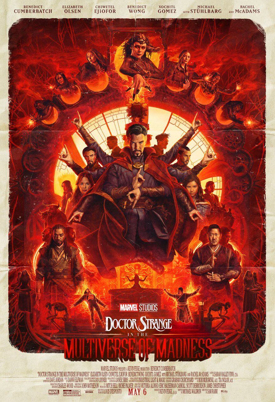 Más detalles en el póster de Doctor Strange 2