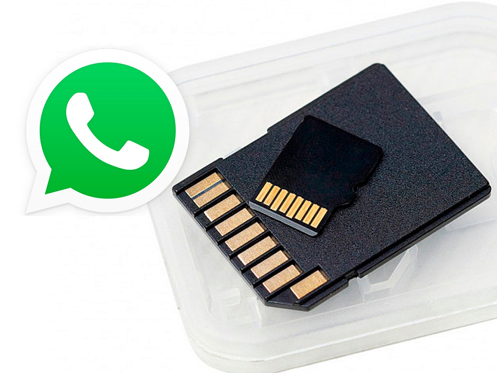 WHATSAPP | Que no se te pase y libera espacio en WhatsApp con este truco. Mueve toda la app a una MicroSD. (Foto: Composición)