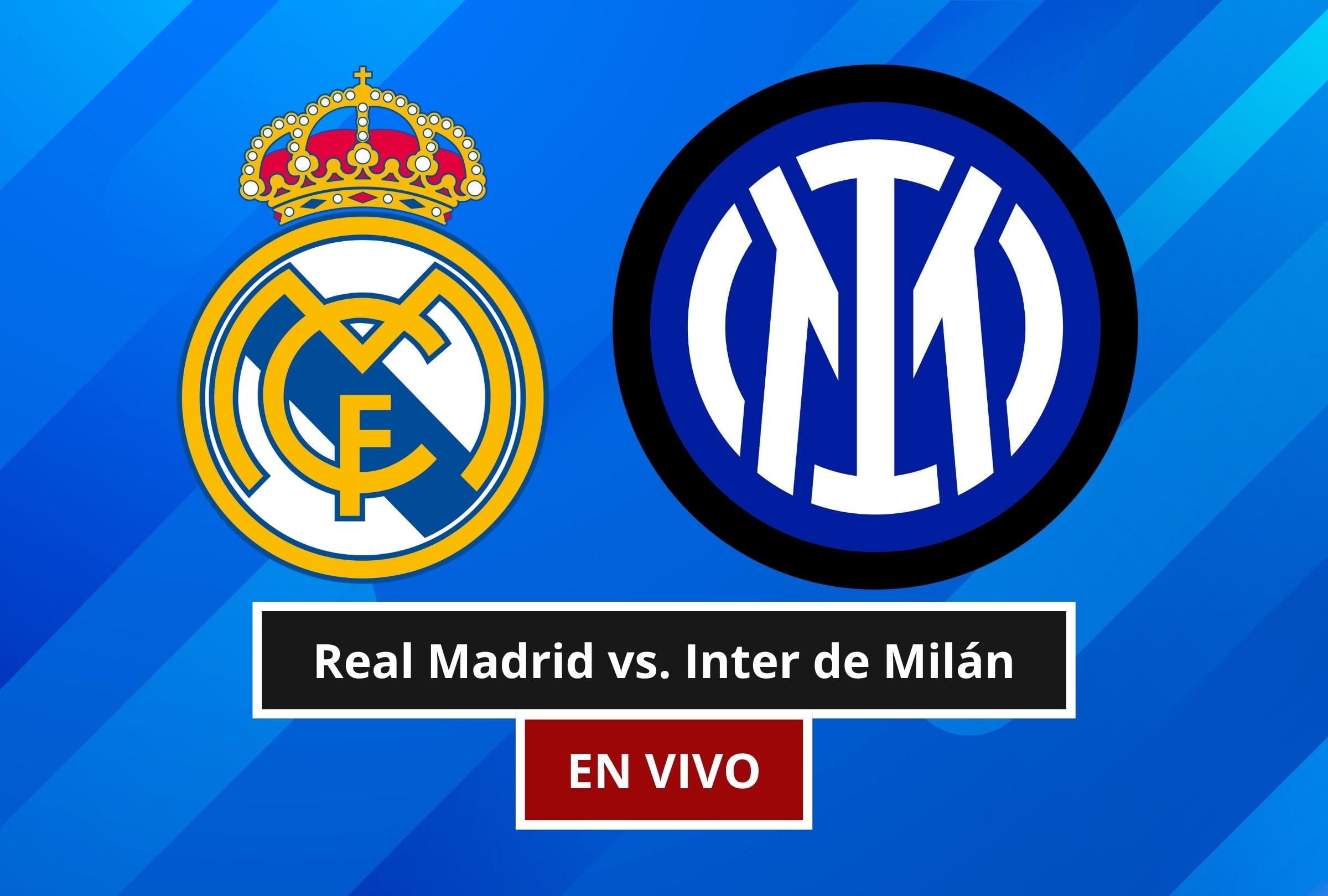 📺 Canal TV ver transmisión partido Real Madrid vs. Inter de Milán EN VIVO GRATIS por la Champions League 2026 en España, México y Estados Unidos