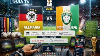 Canales que llevaron el Alemania vs. Costa de Marfil por el Mundial 2026 en EE.UU. y México