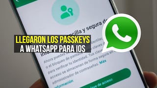 Cómo utilizar los Passkeys que acaban de llegar a WhatsApp para iOS