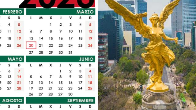 Calendario 2023 de México - oficial: días feriados, festivos y cuándo no se trabaja