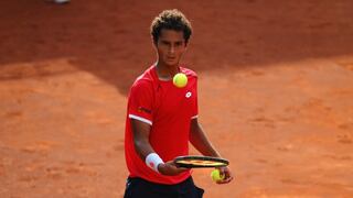 A levantarse: Juan Pablo Varillas quedó eliminado en la segunda ronda de la ‘qualy’ de Roland Garros 2021