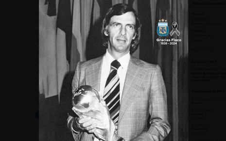 Murió César Luis Menotti a los 85 años: el fútbol de Argentina pierde a una leyenda