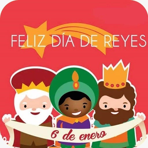 Imágenes para compartir en redes sociales por el Día de los Reyes Magos. (Foto: Internet).