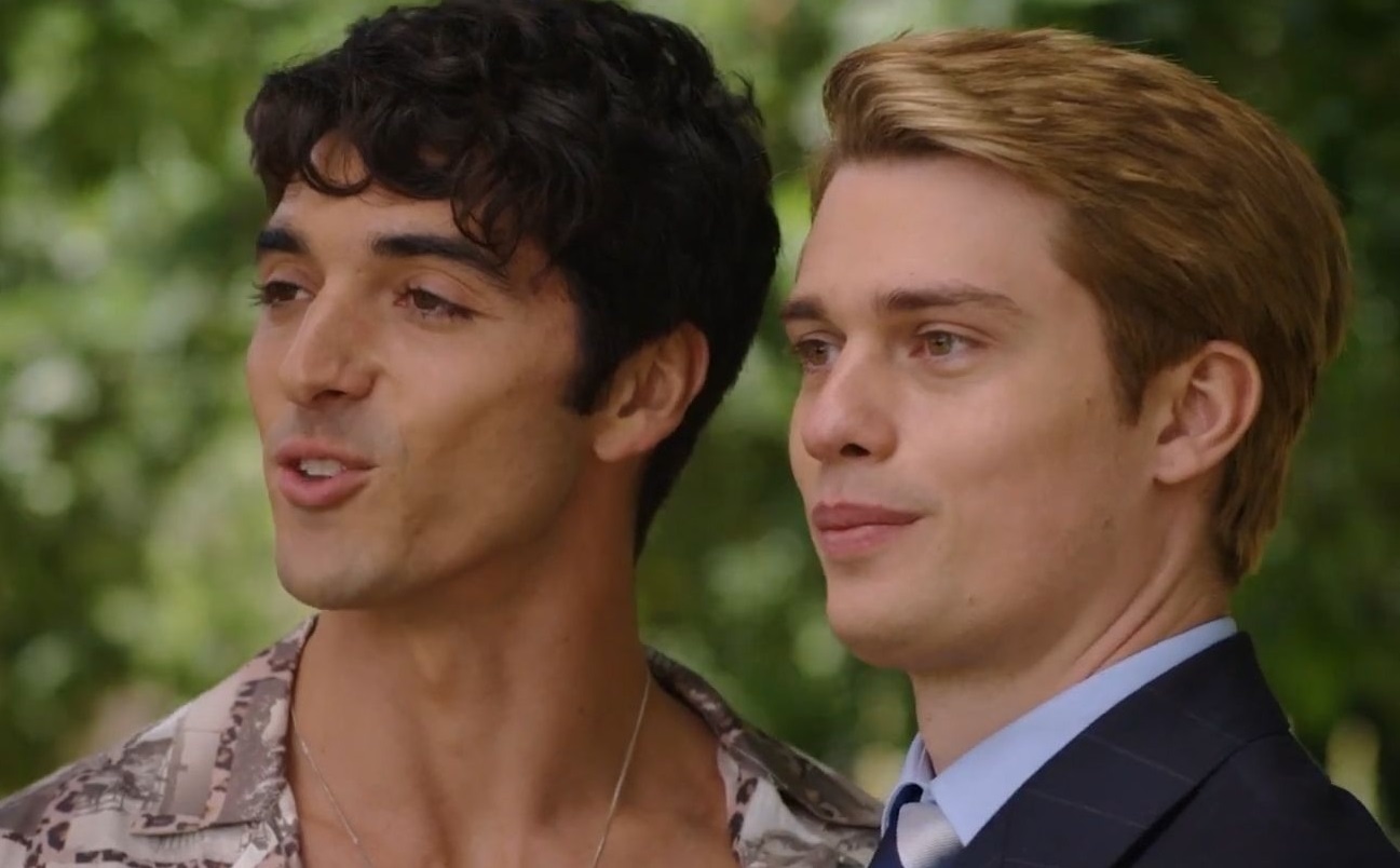 Taylor Zakhar Perez y Nicholas Galitzine son los protagonistas de la película "Red, White & Royal Blue" (Foto: Amazon Prime Video)