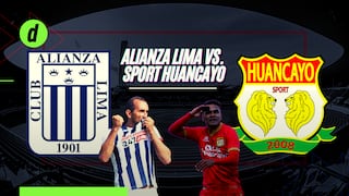 Alianza Lima vs. Sport Huancayo: apuestas, horarios y canales TV para ver el partido por Liga 1