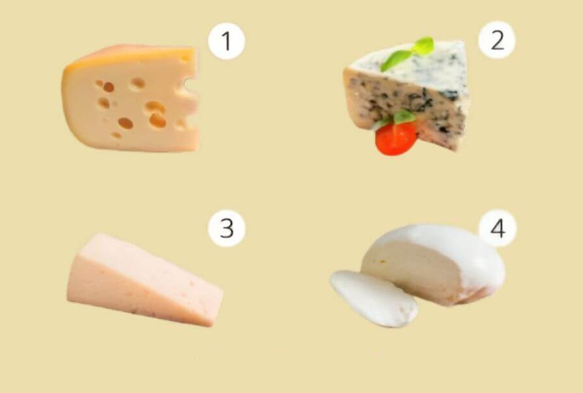 Test visual: Descubre qué aspectos secretos de tu carácter se revelan según tu elección de queso.