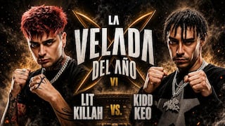 ¿A qué hora y dónde ver Lit Killah vs. Kidd Keo por la Velada del Año 6?