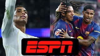 ESPN transmitió el partido Real Madrid 2-1 FC Barcelona por El Clásico (26/10/2025)