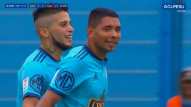 Cristian Palacios marcó un 'hat-trick' para Sporting Cristal en la primera fecha del Torneo Clausura [VIDEO]