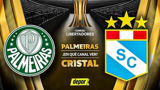 Canal de TV para ver hoy Cristal vs. Palmeiras por la Copa Libertadores