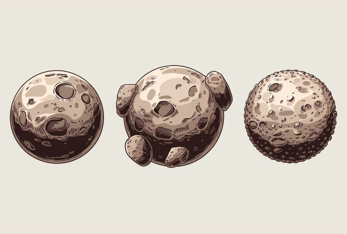 Visual test: choose one of the moons in this image to discover what type of person you are (Design: Depor).