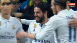 Sigue a buen nivel: Isco puso el primer gol del Real Madrid frente a Las Palmas [VIDEO]
