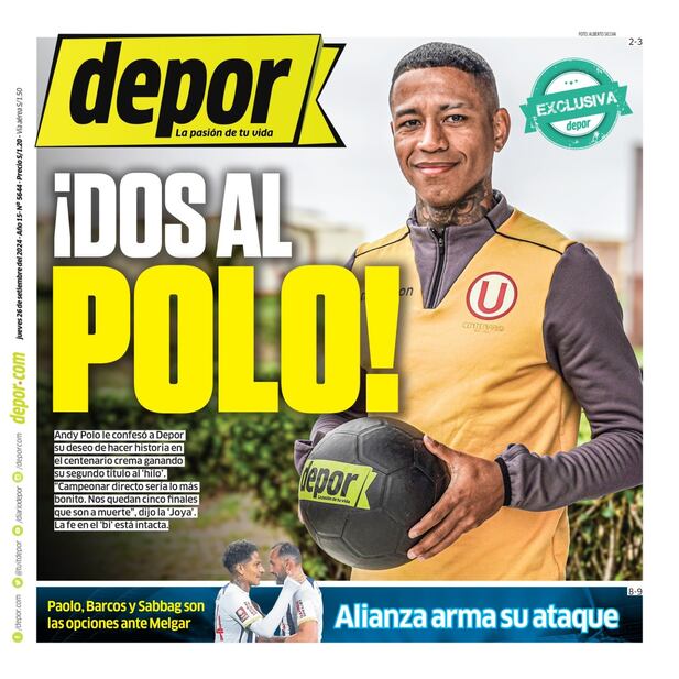Portada de depor