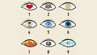 Elegir uno de los ojos en esta ilustración te hará saber si eres una buena persona