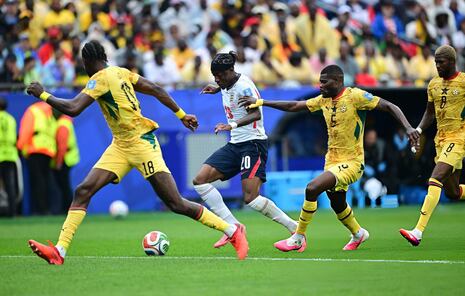 Resumen extendido, Inglaterra vs. Ghana (0-0): video del duelo sin goles