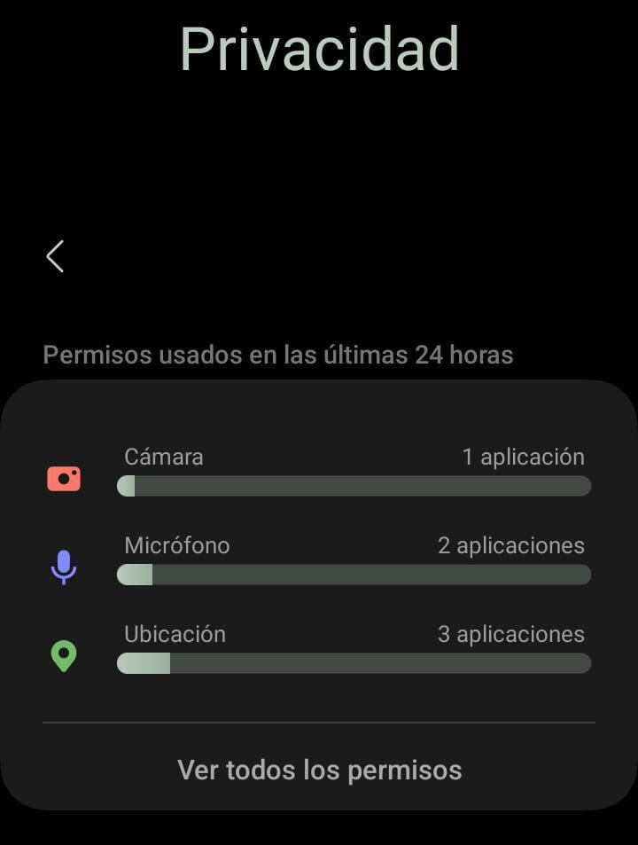 iOS y Android registran los "permisos usados en las últimas 24". (Foto: GEC)