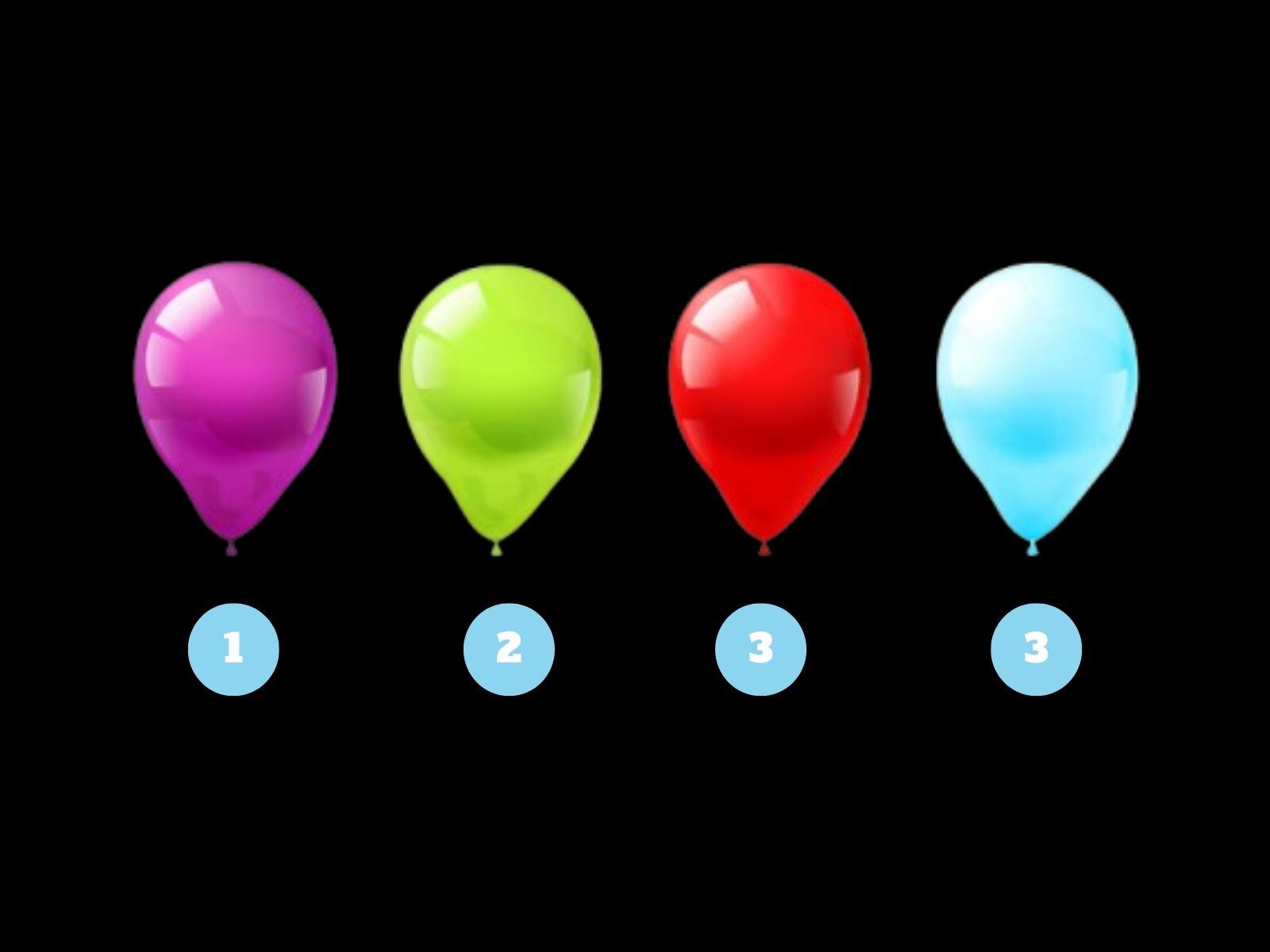Test visual: Bastará que elijas uno de los globos para saber en qué deseo debes enfocarte. (Foto: Composición Freepik / Depor)
