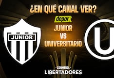 En qué canal TV ver Junior vs. Universitario y dónde transmitieron por Copa Libertadores