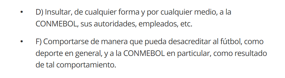 Artículos por los que Abel Ferreira sería sancionado por criticar el VAR. (Foto: Captura GeGlobo)