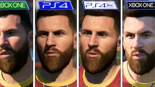 FIFA 21: comparación gráfica entre PS4, PS4 Pro, Xbox One y Xbox One X