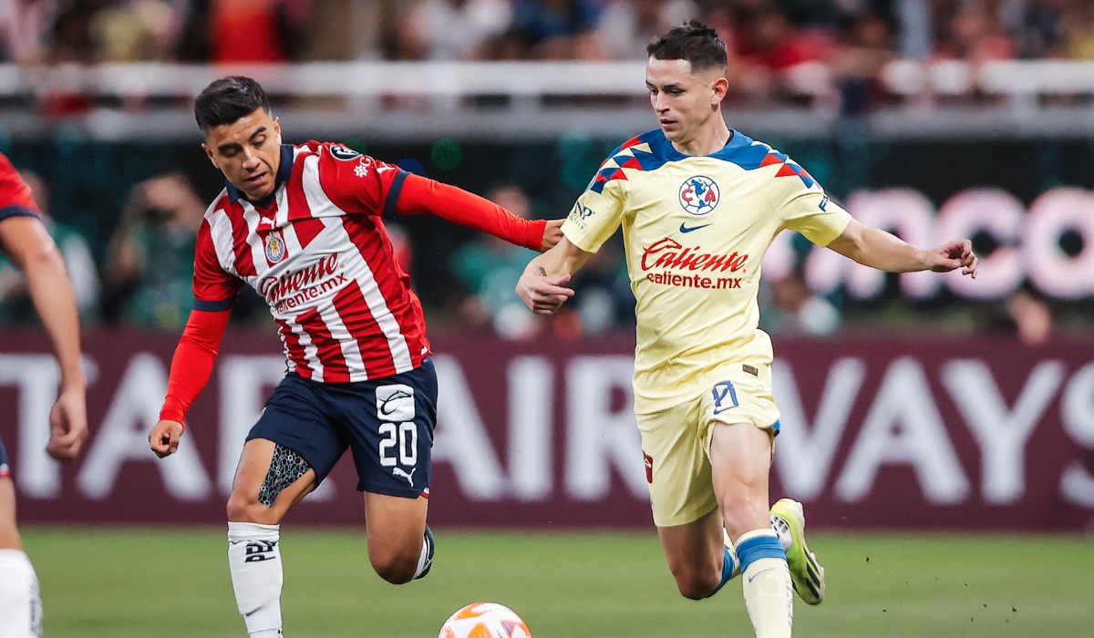 Chivas vs. América jugaron este miércoles por la Concachampions 2024. (Foto: @ClubAmerica)
