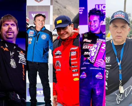 Raúl Orlandini, Lucho Mendoza Jr., Ricardo Dasso, Álvaro Silva y Aníbal Aliaga integran el Dream Team Liqui Moly para Caminos del Inca 2026