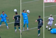 Viral: increíble error del arquero de Boa Vista que recorre el mundo