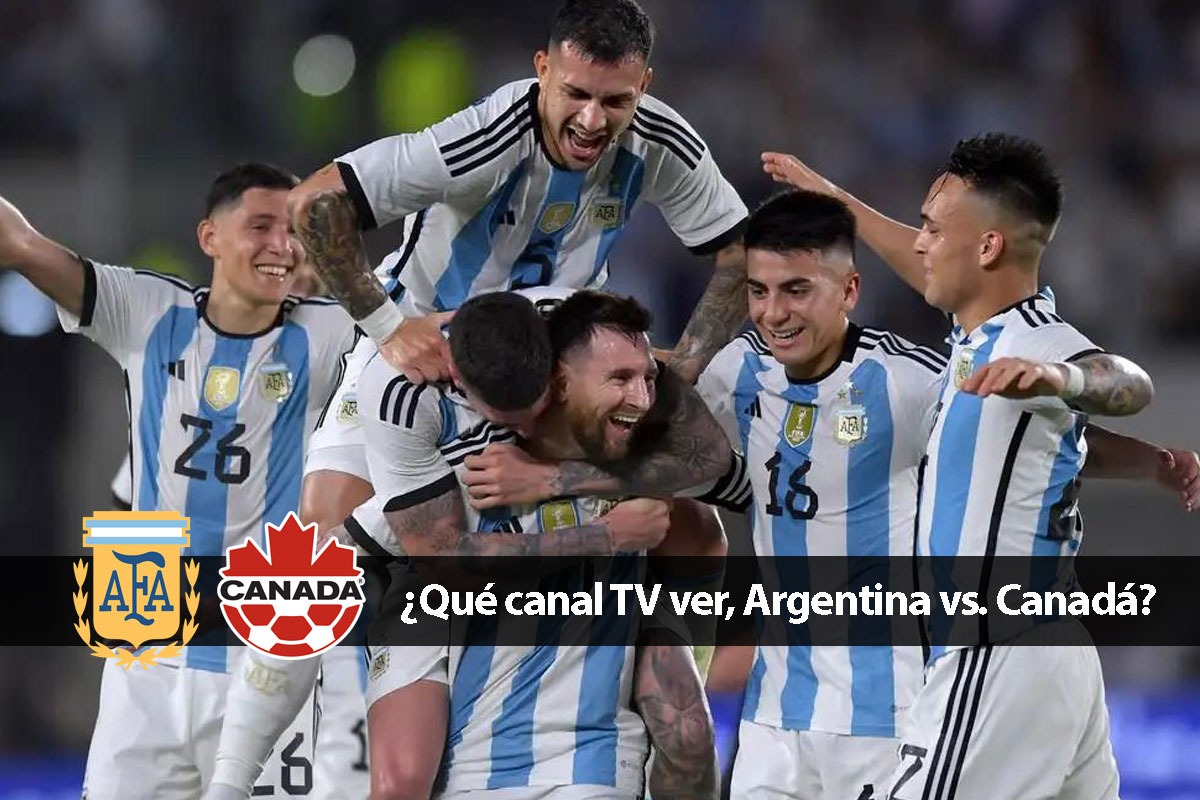 La Selección Argentina juega contra Canadá este 20 de junio por el grupo A de la Copa América 2024. (Foto: AFP/Composición Depor)