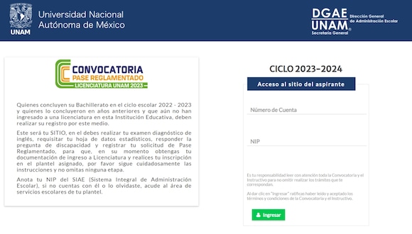 Consultar pase reglamentado UNAM 2023: revisa el link para ver los resultados para acceder a una carrera universitaria. (Foto: Universidad Nacional Autónoma de México).