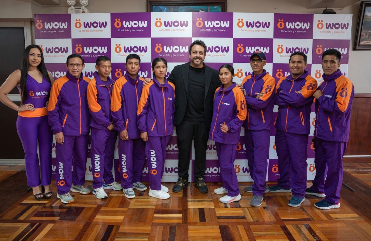 La ceremonia de presentación de la alianza con los fondistas. (Foto: Difusión)