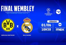 MAX transmitió el partido B. Dortmund 0-2 Real Madrid (01/06/2024)