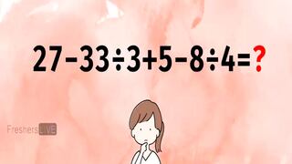 Reto matemático: no todos lograron resolver en 5 segundos este desafío