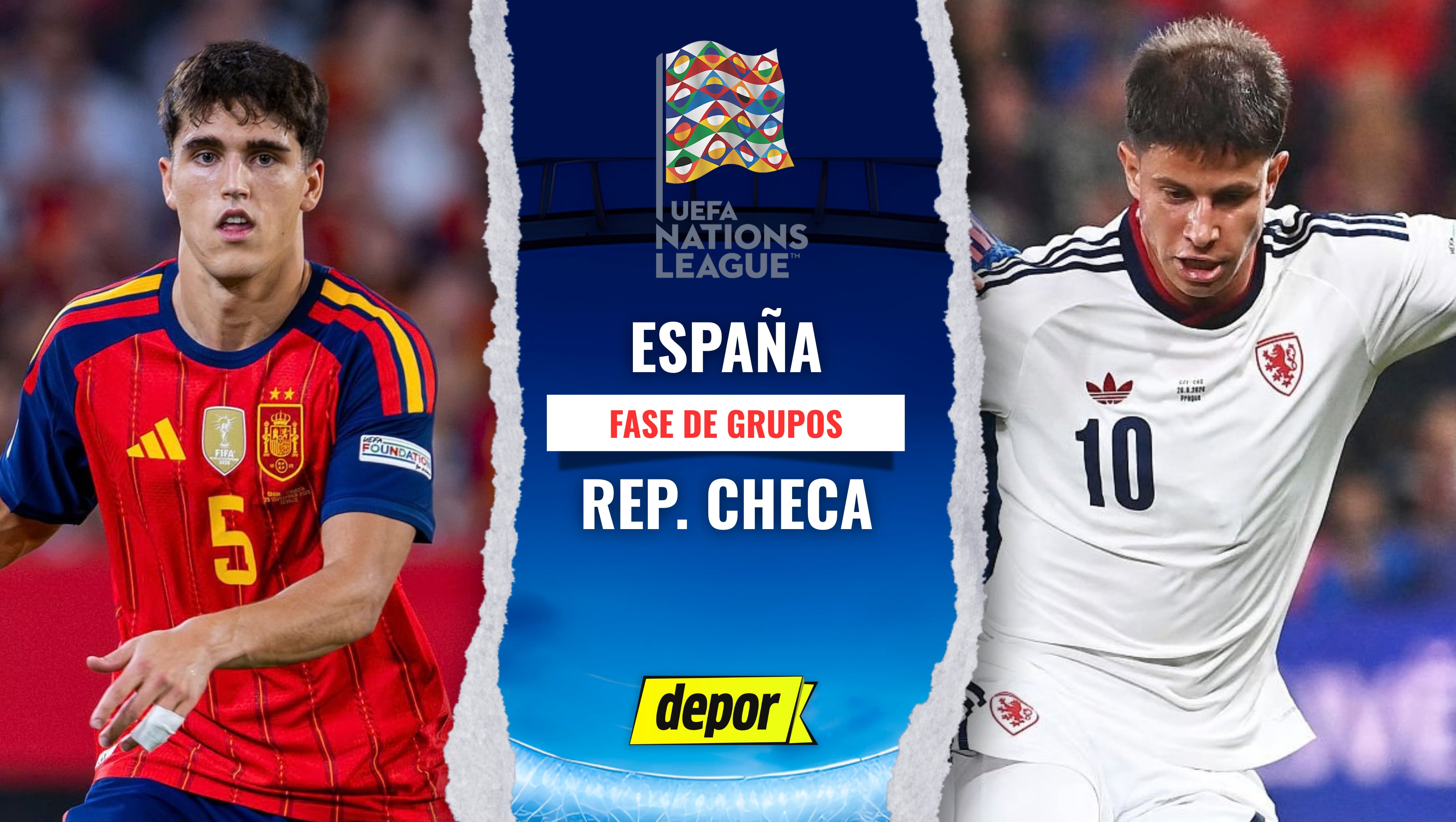 España vs. República Checa EN VIVO: ver transmisión gratis ESPN y Disney Plus