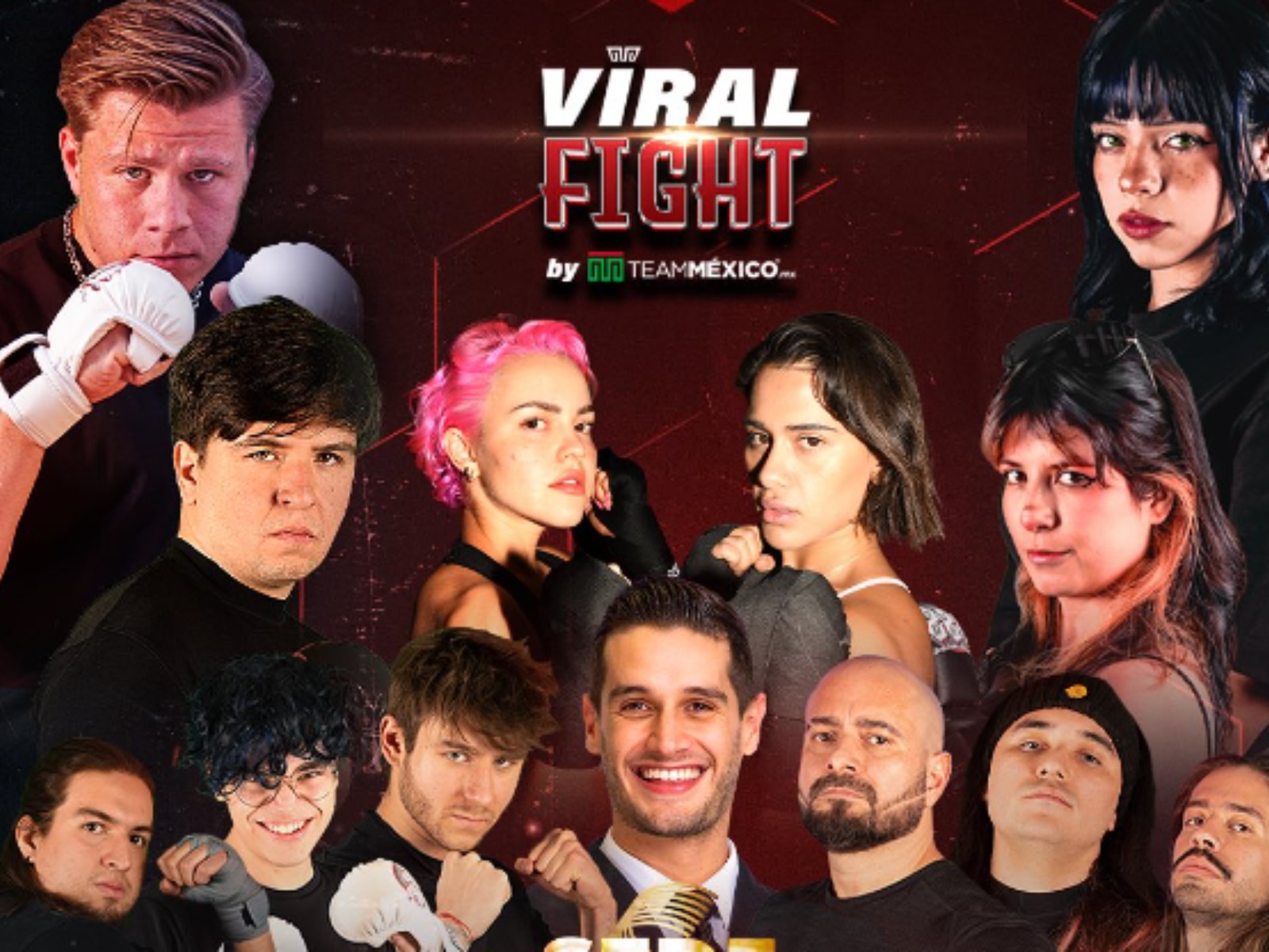 Viral Fight, evento de MMA en México con peleas de influencers en vivo este 2 de diciembre | Foto: @viralfightmx