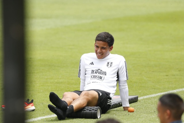 La Selección Peruana sumó su segundo día de entrenamiento en la Videna. (Foto: Violeta Ayasta / GEC)