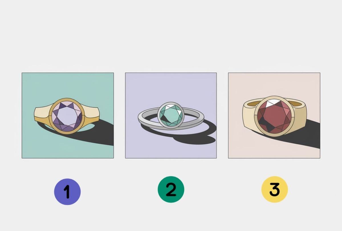 Descubre qué tipo de persona eres con solo elegir uno de los anillos en la imagen (Foto: Depor).