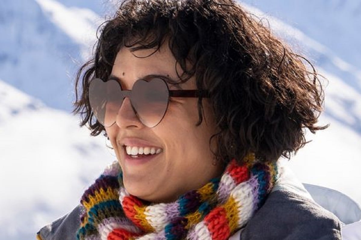 Cora Kirk repite el papel de Hayley Taylor en la película navideña "Your Christmas or Mine 2" (Foto: Amazon Prime Video)