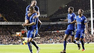 Leicester City ganó 1-0 a Tottenham y alcanzó a Arsenal en Premier League