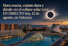 Hora exacta, cuánto dura y dónde ver el eclipse solar total EN DIRECTO hoy, 12 de agosto, en Valencia