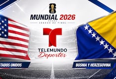 Telemundo Deportes Ahora televisó el juego Estados Unidos-Bosnia y Herzegovina por los 16vos de final del Mundial 2026