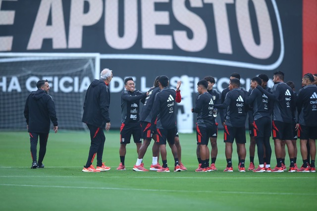 La Selección Peruana sigue con los entrenamientos en VIDENA. (Foto: GEC)