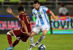 TyC Sports transmitió, Argentina vs. Venezuela (1-1): resumen del empate en Maturín