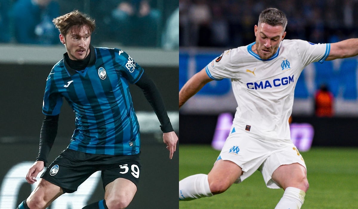 Atalanta vs. Olympique Marsella por la semifinal de la Europa League. (Foto: Composición).