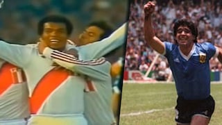 Teófilo Cubillas compite con Diego Maradona por el mejor gol en la hisoria de los Mundiales